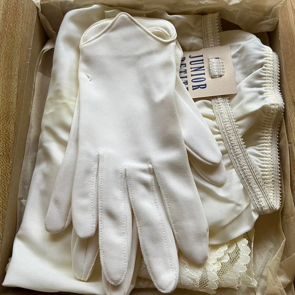 Vintage Slip & Gloves